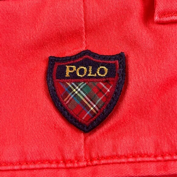 Polo Golf Ralph Lauren Chino Shorts Men's 34 Salmon Cotton Twill Stretch Golfing - Picture 11 of 12